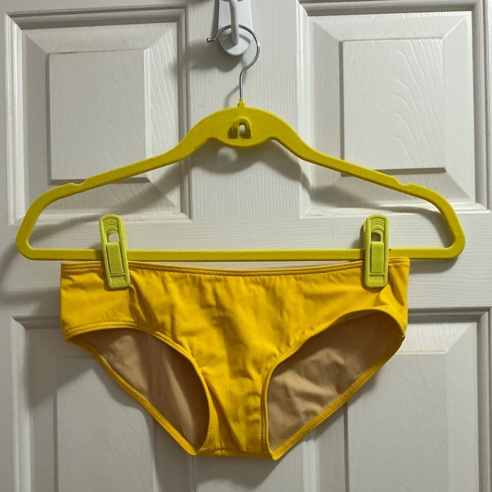 ALLOY — Yellow Nylon/Spandex Bikini Swim Bottoms — Size Small